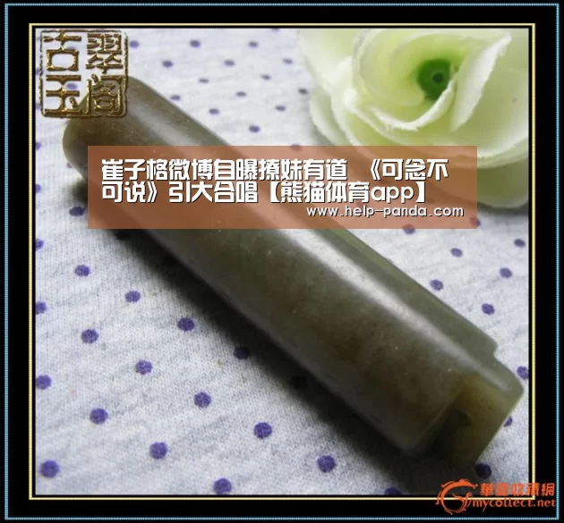 崔子格微博自曝撩妹有道 《可念不可说》引